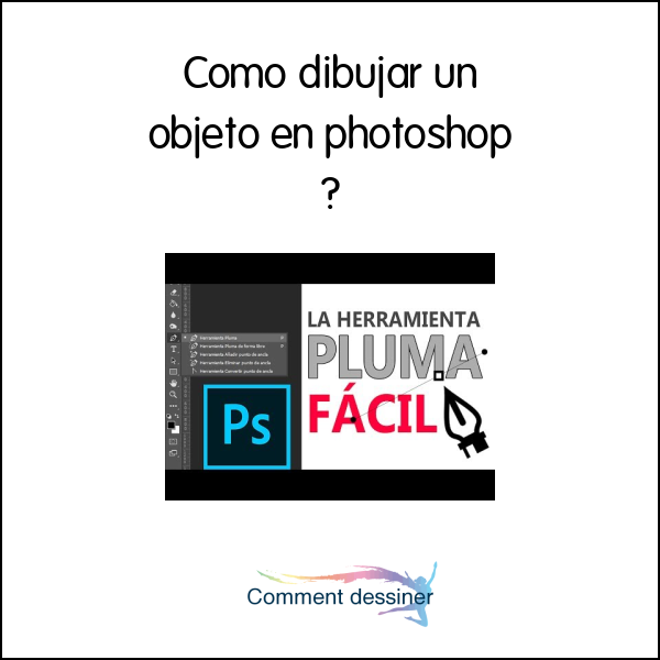 Como dibujar un objeto en photoshop